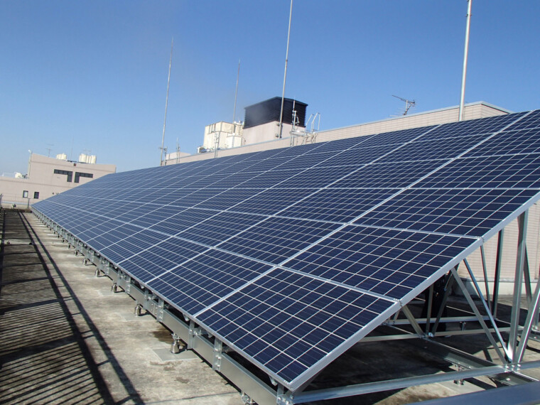 水再生センター太陽光発電設備設置工事